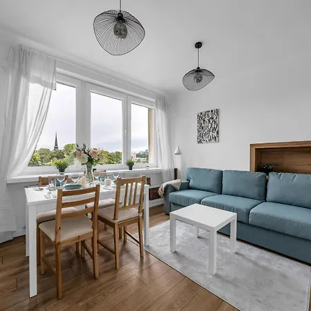 Apartman Mokotow - Balcony, Ac, Tram&bus Nearby - By Rentujemy Varsó